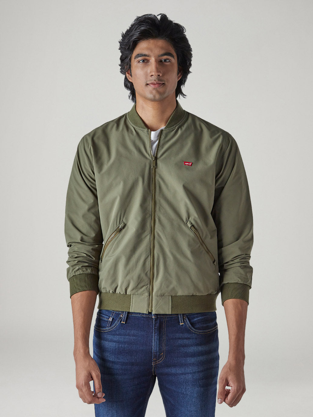 Men's Solid Regular Fit Jacket