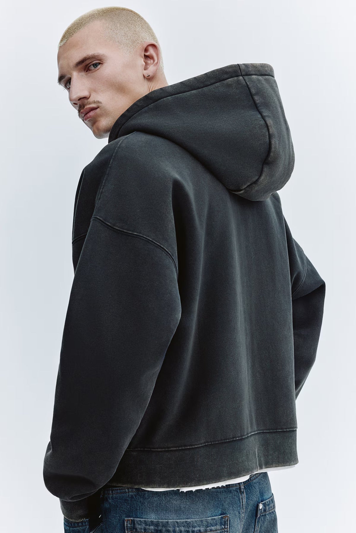 Oversized Fit Hoodie Jacket