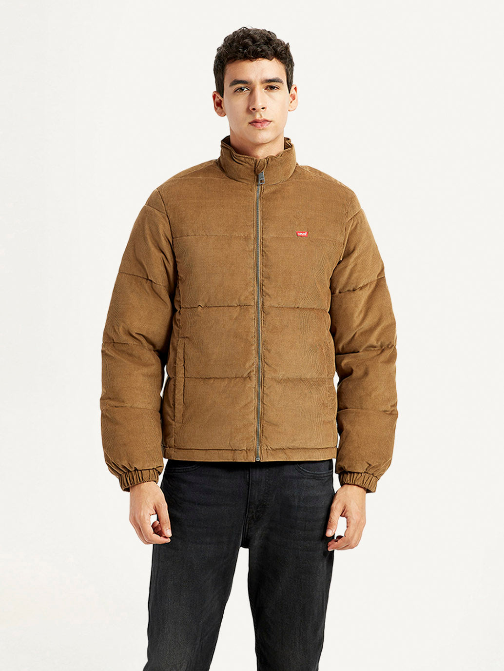Men's Quilted Slim Fit Puffer Jacket