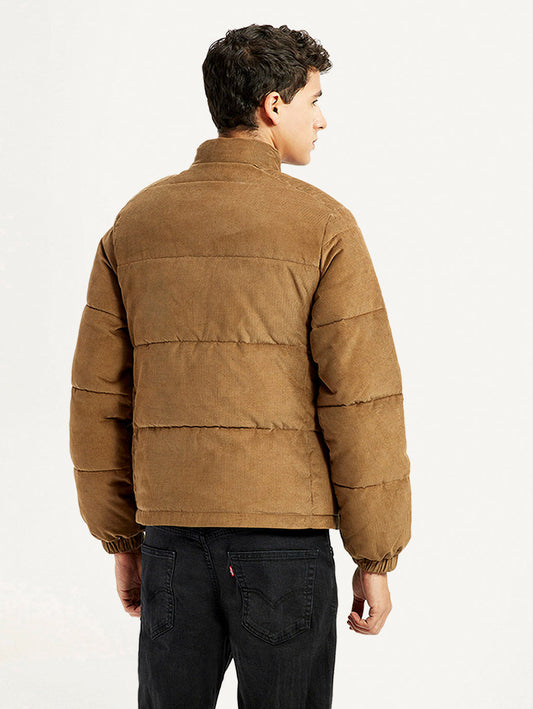 Men's Quilted Slim Fit Puffer Jacket