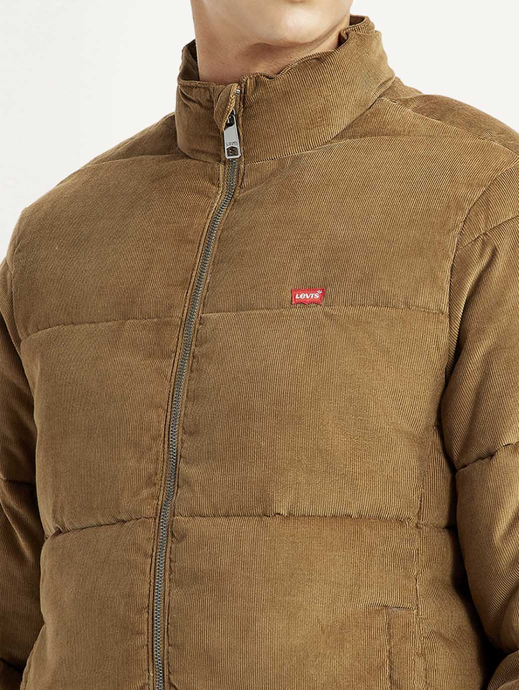 Men's Quilted Slim Fit Puffer Jacket