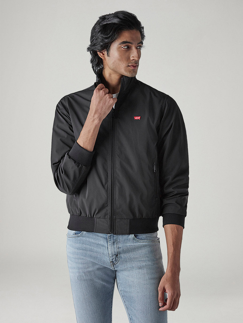 Men's Solid Regular Fit Jacket