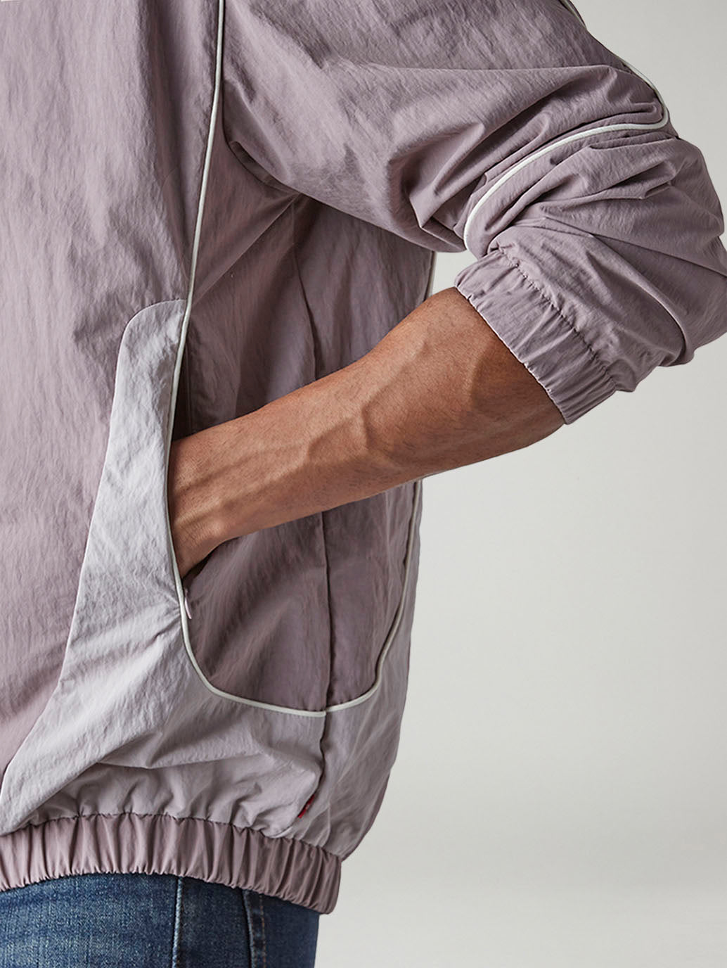 Men's Colorblock Relaxed Fit Jacket