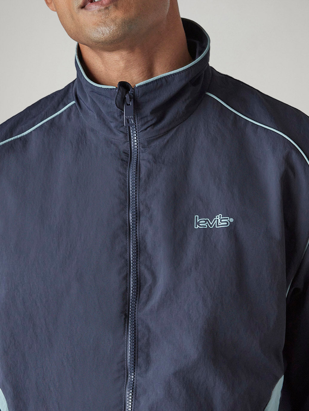 Men's Colorblock Relaxed Fit Jacket
