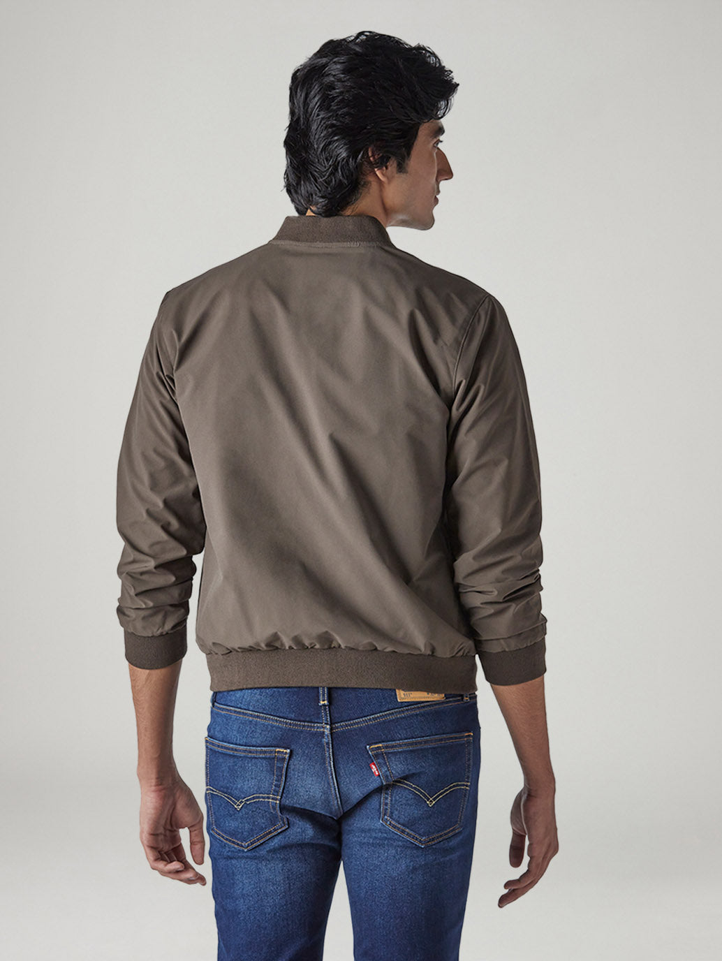 Men's Solid Regular Fit Jacket