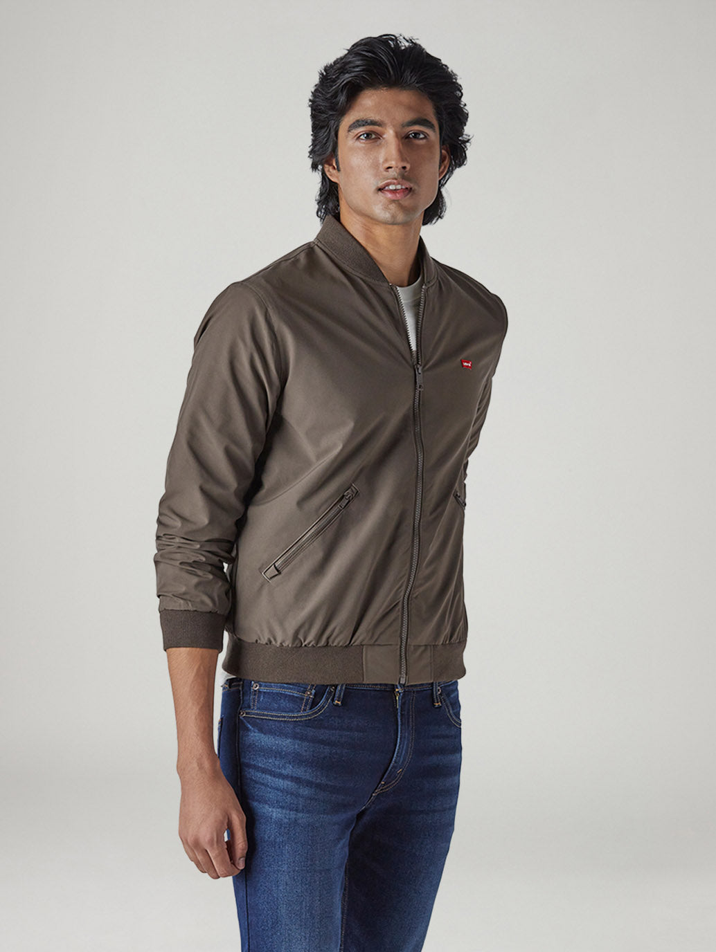 Men's Solid Regular Fit Jacket