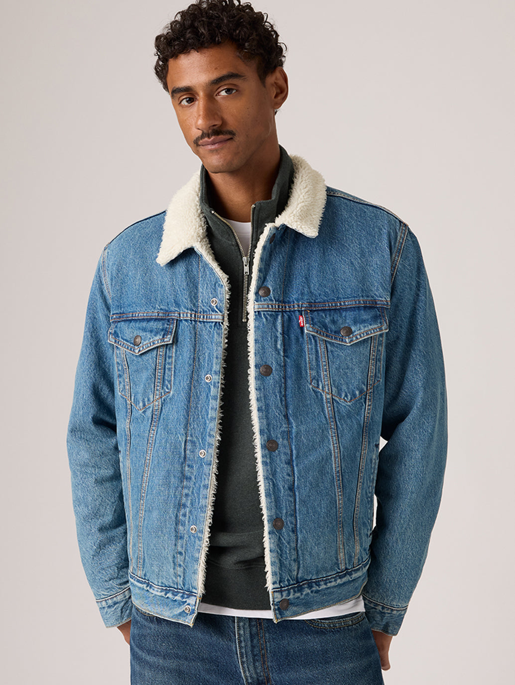 Levi's® Men's Type III Sherpa Trucker Jacket