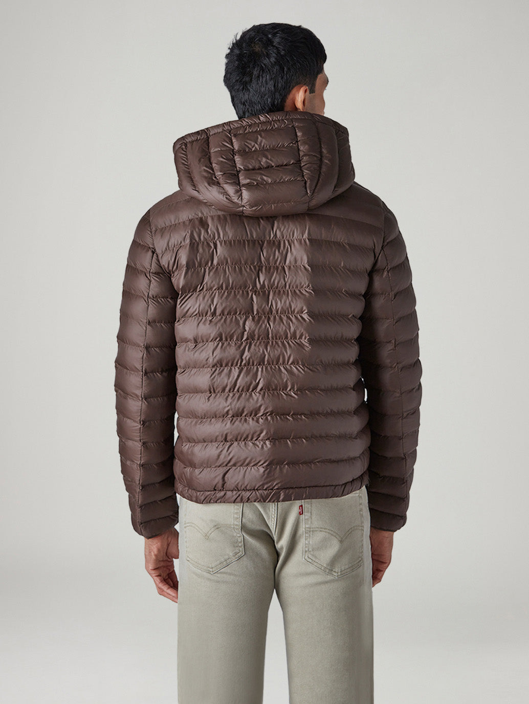 Men's Quilted Slim Fit Puffer Jacket