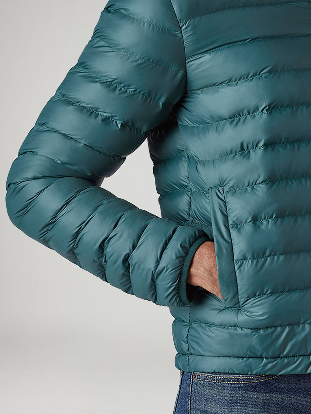 Men's Quilted Slim Fit Jacket