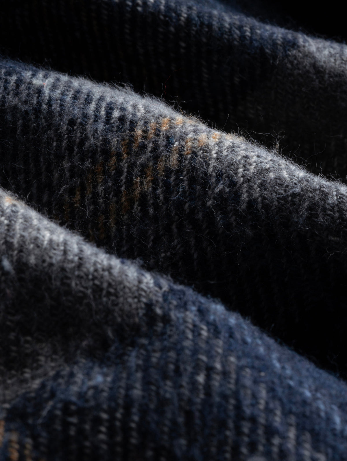 Blue Woven Check Regular Fit Flannel Casual Shirt
