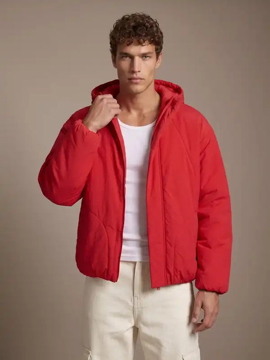 loose style men Warm Jacket